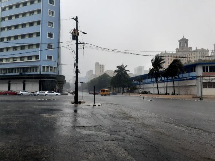 Llueve en La Habana