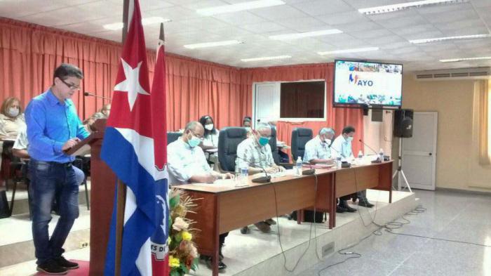 Patentizan miembros del Comité Provincial de la CTC en la capital, compromiso por el Primero de Mayo
