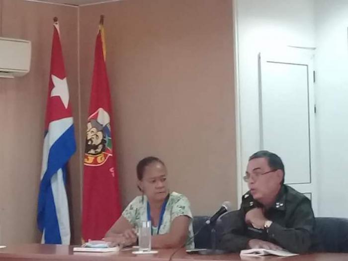 Coronel Juan Francisco Arias Fernandez, autor del libro Cuba vs El narcotráfico en dos siglos.