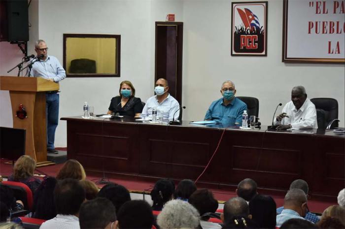 Preside Esteban Lazo conclusiones de la visita de la Secretaría de la Asamblea Nacional a La Habana