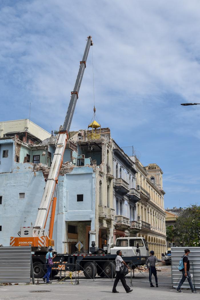 Después de que se termine la demolición del edificio de Zulueta 512, la Oficina del Historiador trabajará en una propuesta de nuevas viviendas para ese espacio y para la esquina de Monte y Zulueta.