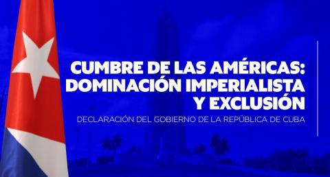 Cumbre de las Américas: dominación imperialista y exclusión.