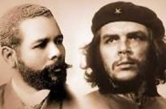 Antonio Maceo y Ernesto Che Guevara