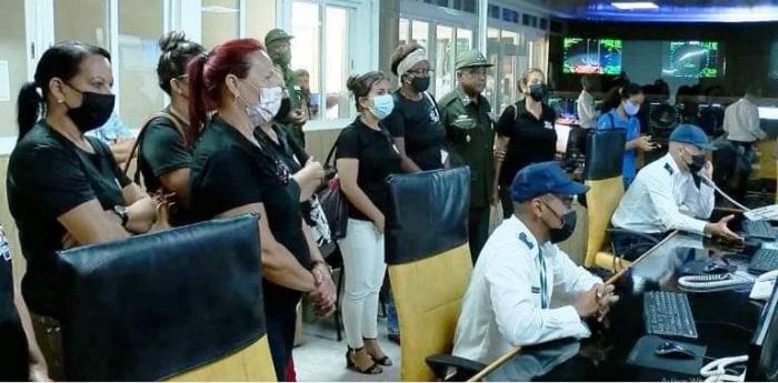 Representantes del Estado Mayor Nacional de la Defensa Civil visitan unidades del MININT