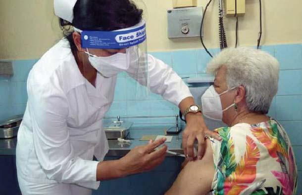 Vacunación en Cuba