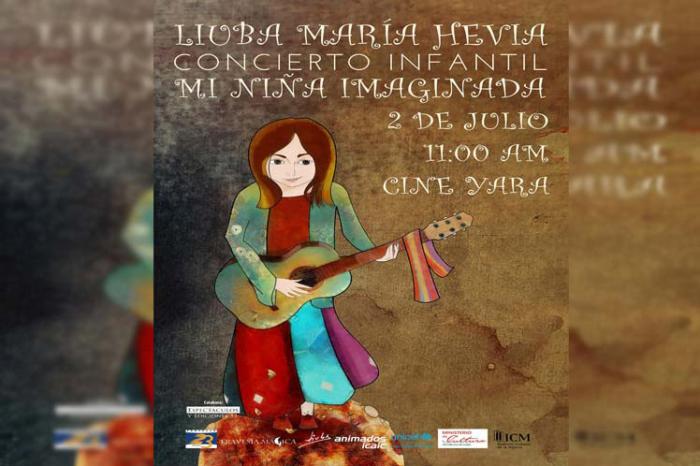 Liuba María Hevia invita a concierto infantil en Cuba