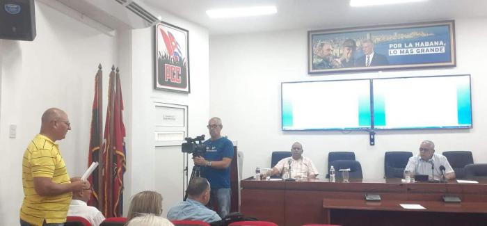 Primer Secretario del Partido y Gobernador de La Habana presiden el GTT