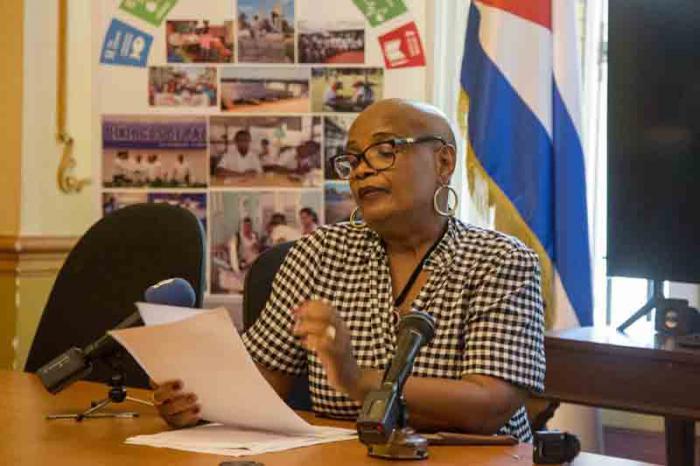 Norma Goicochea Estenoz, presidenta de la Asociación Cubana de las Naciones Unidas (ACNU)