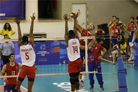 Cuba derrota a Chile y avanza en Challenger de Voleibol 2022