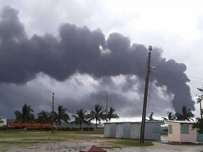 Avanza columna de humo hacia zonas de la provincia La Habana