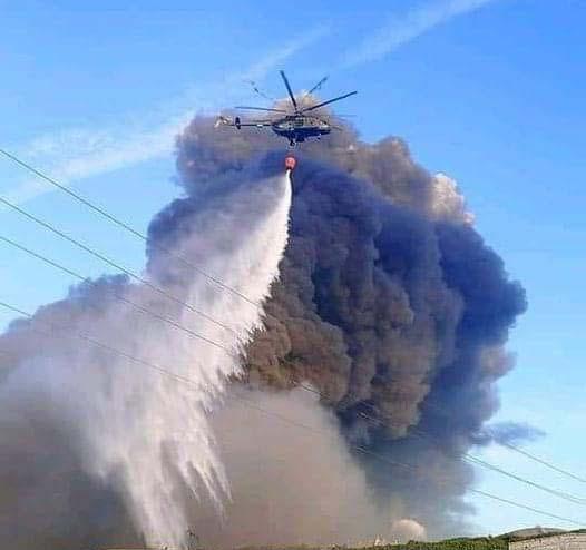 Colapsó el domo del tercer tanque en base de supertanqueros de Matanzas