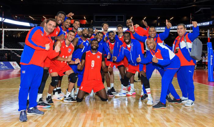 Derrota Cuba a Dominicana en Copa Panamericana de voleibol (m)