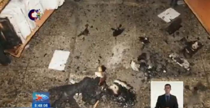 Ataque con coctel molotov a una tienda en Diez de Octubre