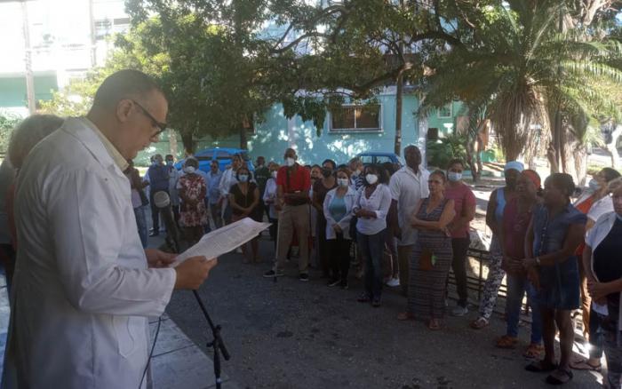 Homenaje a Fidel y cambio de nombre de policlínico Plaza
