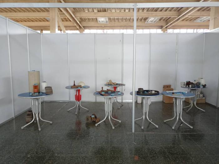 Exhibición en la Feria de productos ociosos de Expocuba