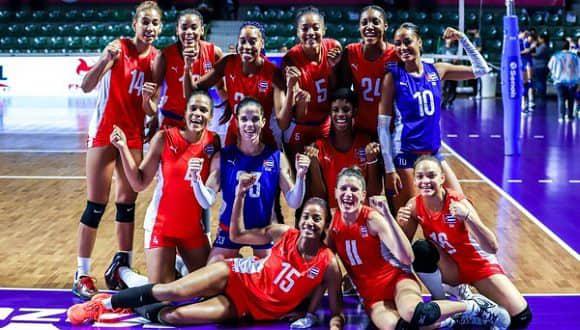 Equipo de voleibol femenino cubano