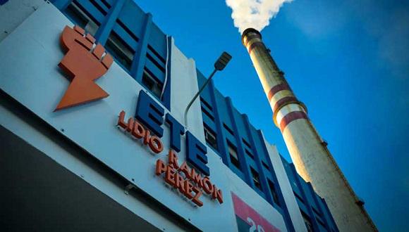 La central termoeléctrica Lidio Ramón (Felton).