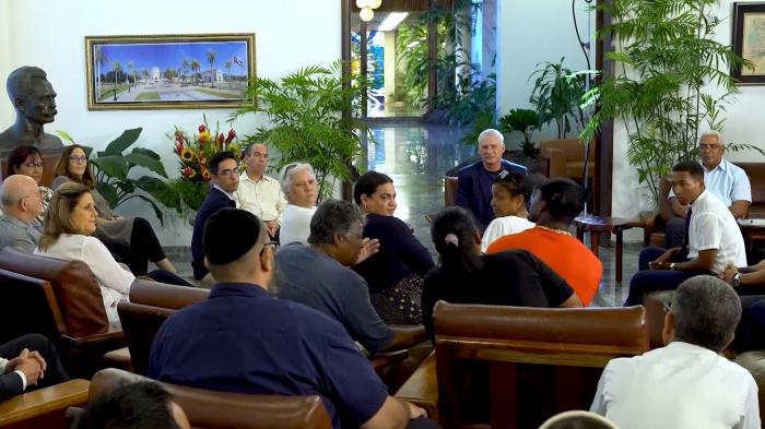 Encuentro de Díaz-Canel sobre Código de las Familias