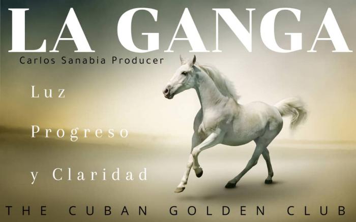 Disco La Ganga, de la Orquesta de las Estrellas Cubanas