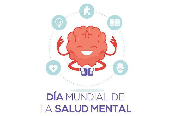 Cartel del Día mundial de la salud mental