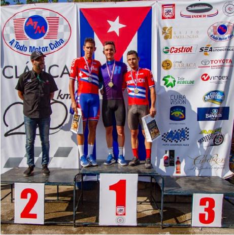 En diciembre de 2019 Kevin ganó la medalla de oro en la categoría élite de la Clásica de Ciclismo 200 km A Todo Motor. Los tres ganadores, primero, segundo y tercer lugar.