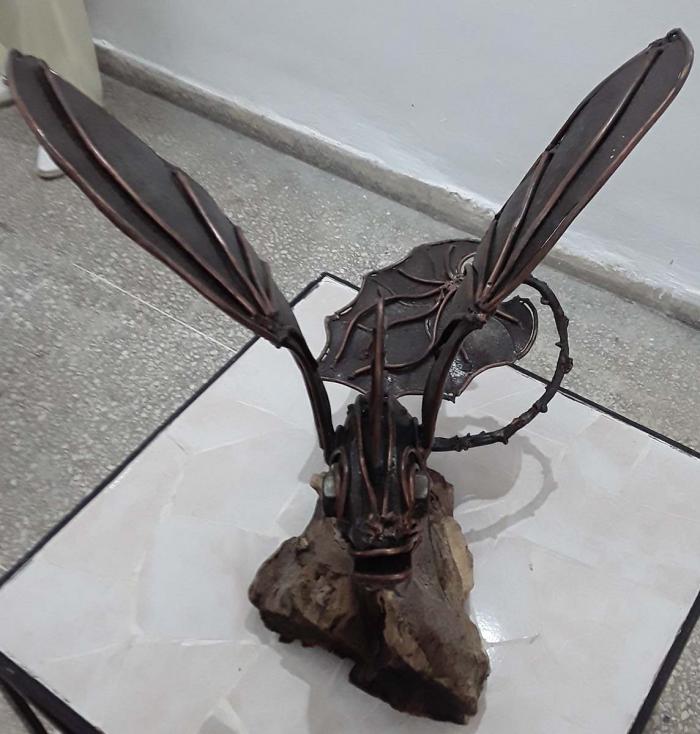 Dragón, una de las obras de Iván Francis.