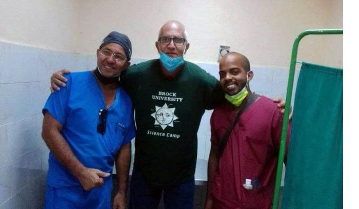 Carlos Parker en hospital
