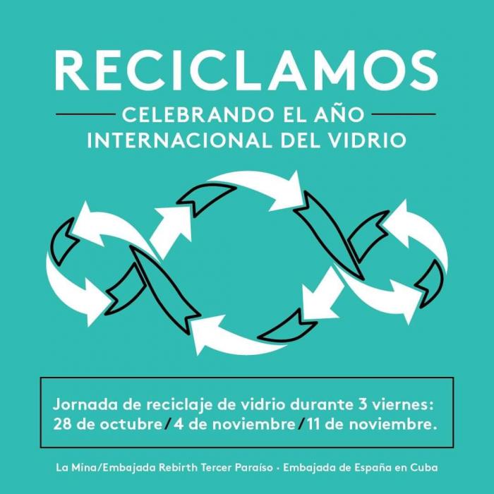 Reciclamos, celebrando el Año internacional del vidrio