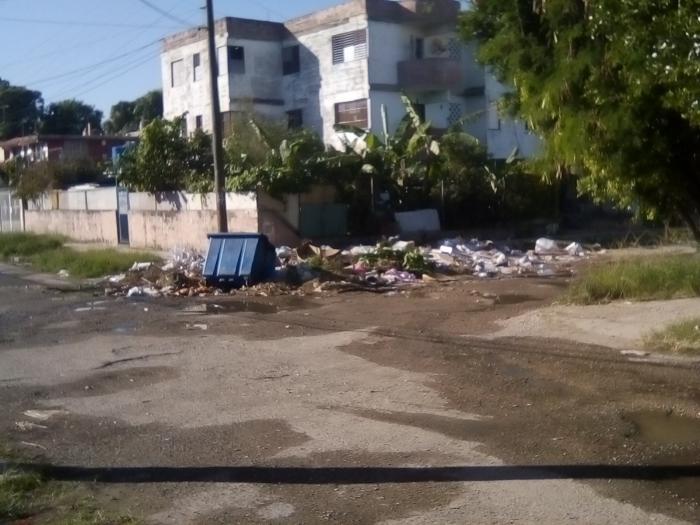Basurero en goucuría, Víbora, Diez de Octubre