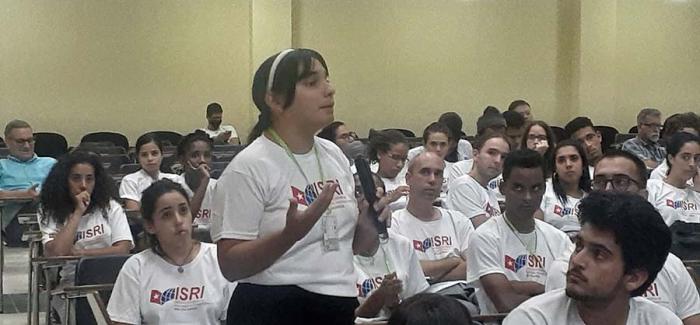 Congreso de la FEU en el ISRI