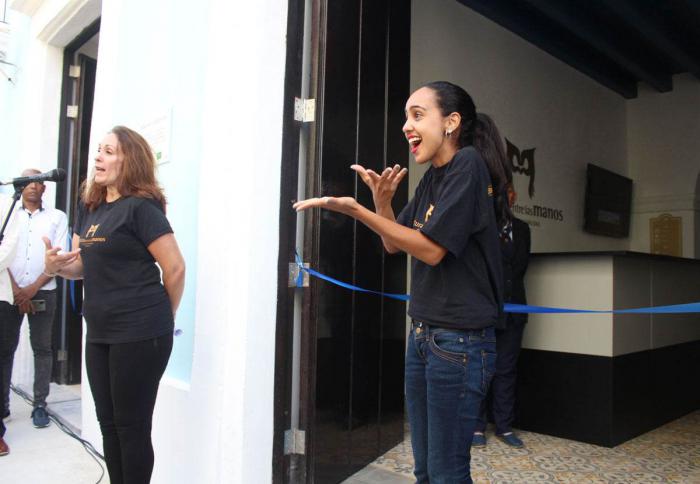 Inauguran sede de proyecto Cultura entre las manos