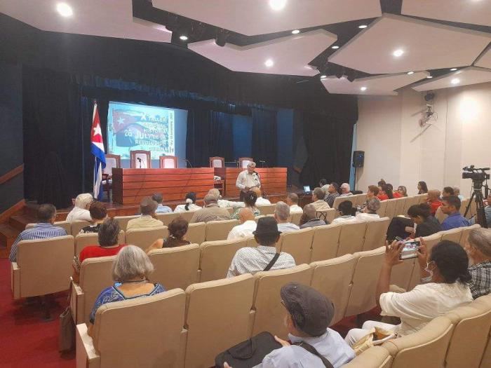 Participantes en el taller