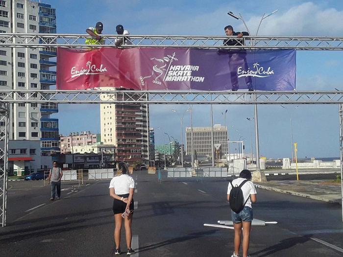 Mientras La Habana duerme el Havana Skate Marathon se alista.
