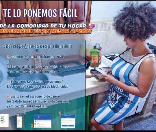 uso de Transfermóvil y Enzona