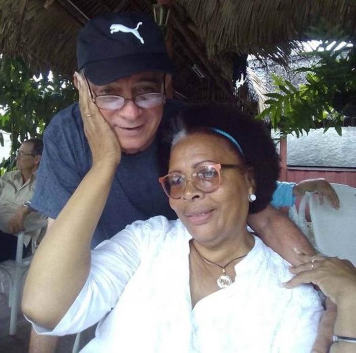 Irene junto a José Fernández Vega (Pepe)