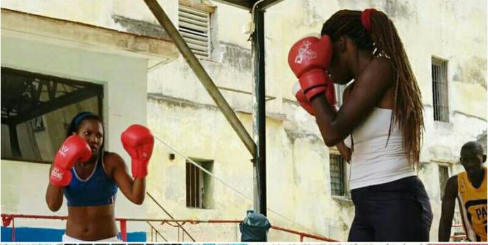 Boxeo femenino en Cuba