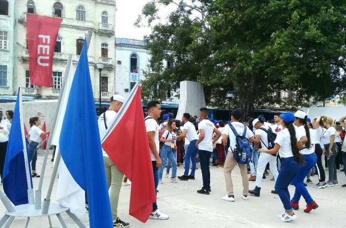 Grito joven en el corazón de La Habana
