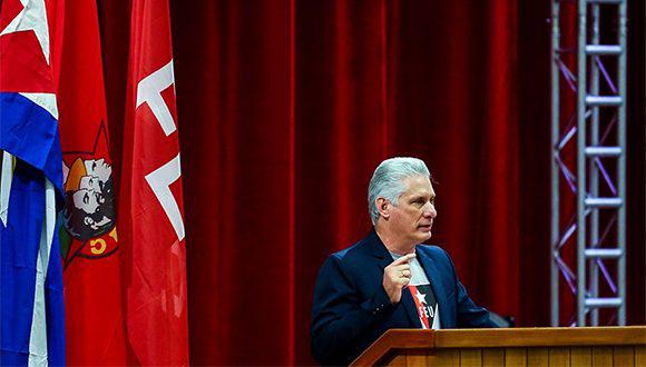 Discurso de Díaz-Canel en congreso de la FEU