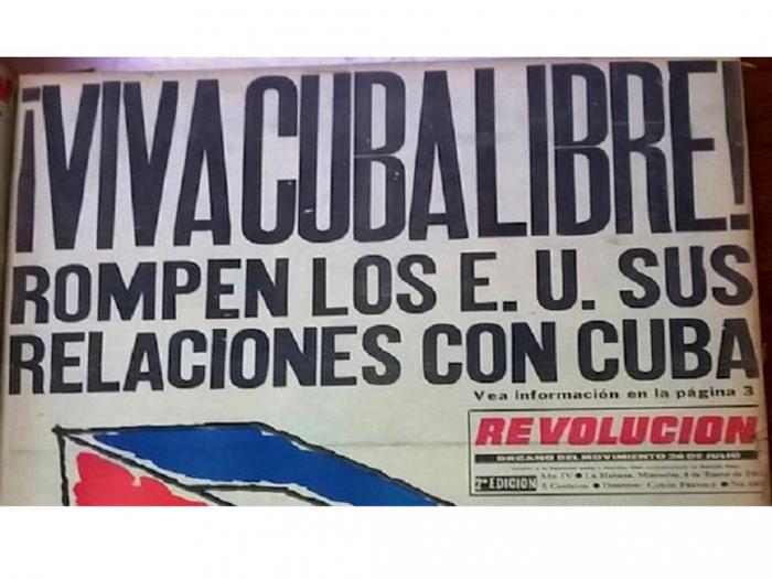 Estados Unidos rompió relaciones con Cuba en 1961