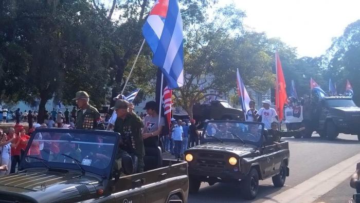 Caravana de la libertad en Ciudad Libertad