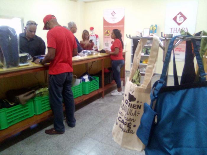 Tienda perteneciente a la empresa Thaba