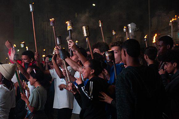 Marcha de las antorchas