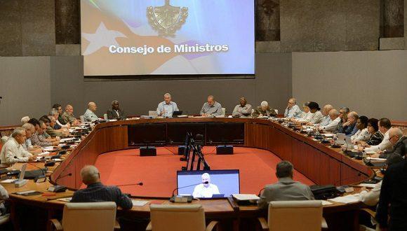 Sesión del Consejo de Ministros del mes de enero