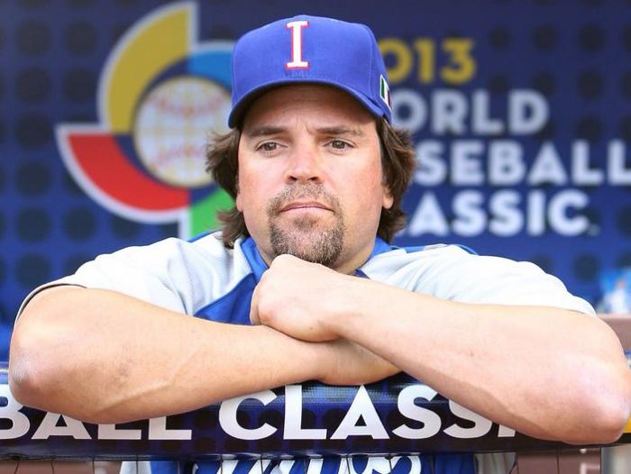 Mike Piazza, director del equipo Italia de béisbol