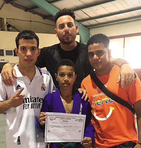 Santiago Montero Calzada logró en este 2023, el pergamino de campeón provincial de judo en la categoría 11-12 años, en la división de 36 kilogramos, en La Habana