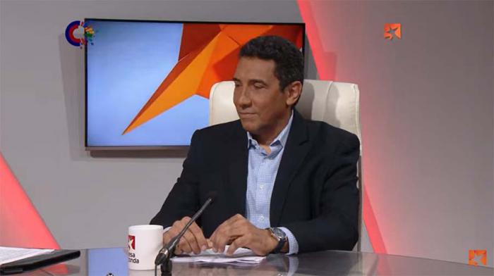 Ministro de Transporte Eduardo Rodríguez Dávila