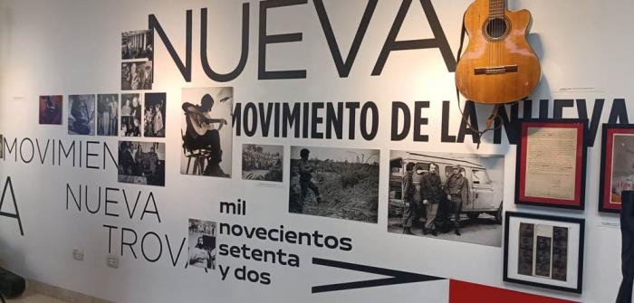 Exposición homenaje a la Nueva Trova