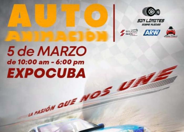 Evento de auto-animación en Expocuba