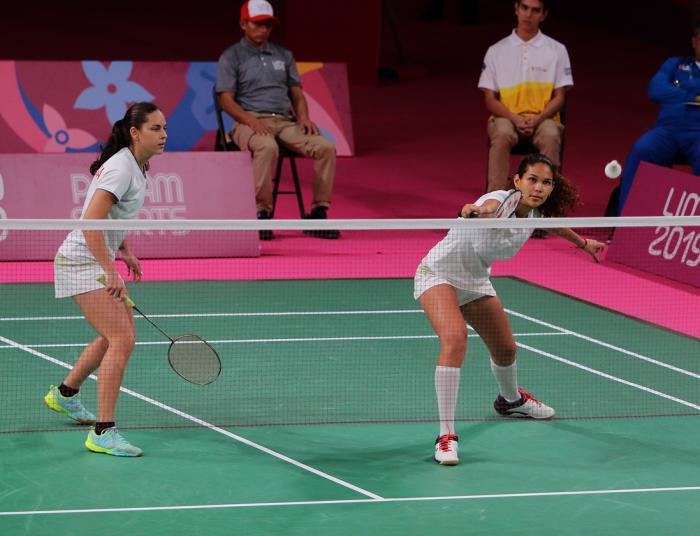 Badmintonistas cubanas