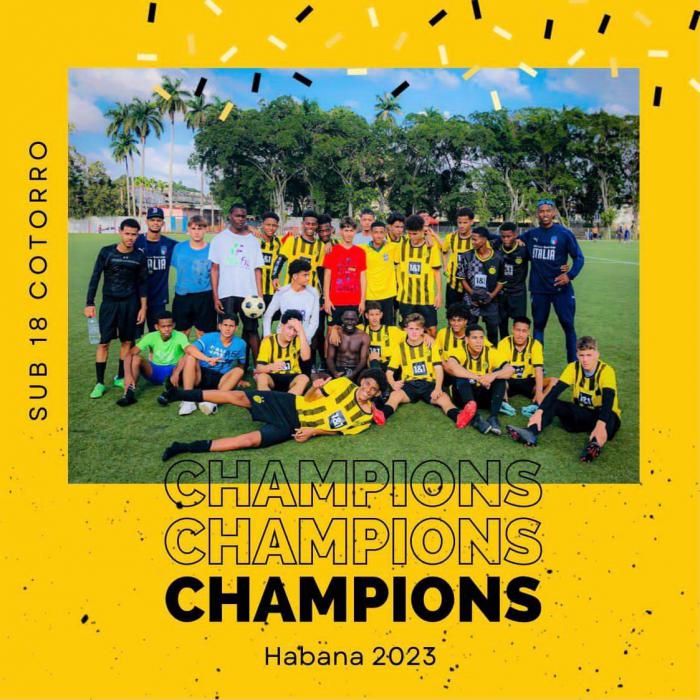 Campeones Sub 18 Cotorro, La Habana 2023